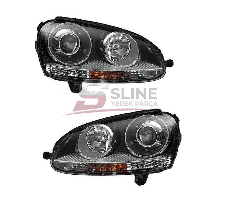 Golf5 Jetta Gti Far Takımı - 1K6941005 - HS-G5R32-S1