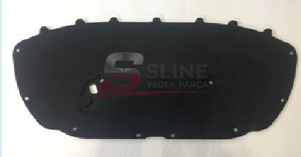 Polo 2010-2018 Kaput İzolasyonu -Klipsli- - 6R0863831 - 6R0863831-TW