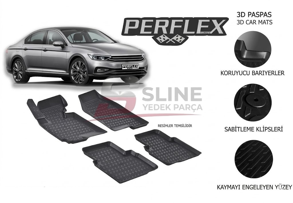 Paspas Takımı Passat B8 B8.5 2015-2024 - 3G1863011 - 3G1863011